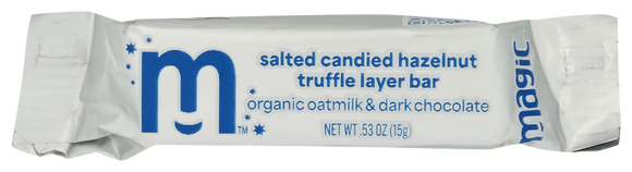 Magic Salted Hazelnut Truffle Layer Oatmilk & Dark Chocolate Bar - 0.53 OZ