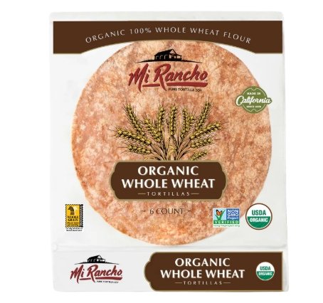 Whole Wheat Tortillas - 12.9 OZ