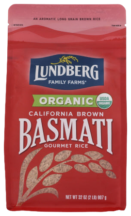 Organic Brown Basmati Rice -  32 OZ