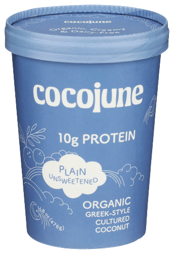 Cocojune Plain Unsweetened Protein Yogurt - 16.8 FO