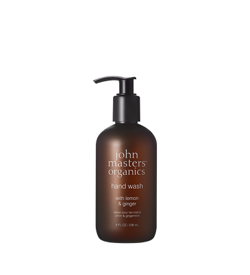 Hand Wash with Lemon & Ginger: 8 fl oz.