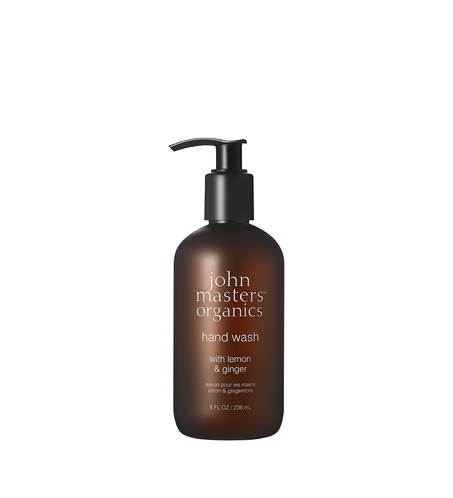 Hand Wash with Lemon & Ginger: 8 fl oz.