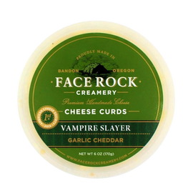 Face Rock Garlic Cheddar Cheese Curds - 6 OZ