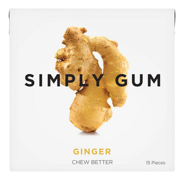 Simply Ginger Gum - 15 PC