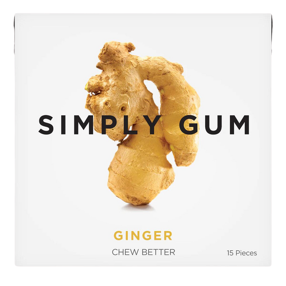 Simply Ginger Gum - 15 PC