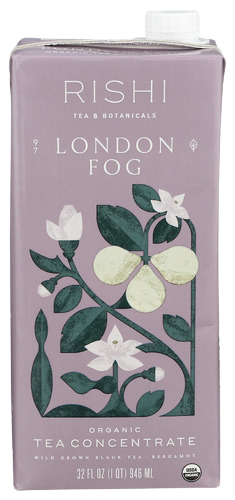 Organic London Fog Tea Concentrate - 32 OZ