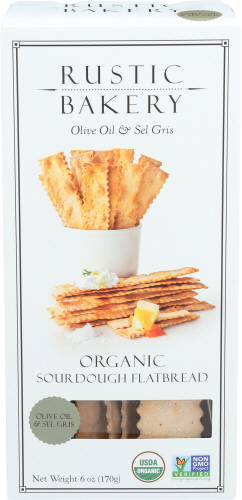 Organic Olive Oil & Sel Gris Flatbread - 6 OZ