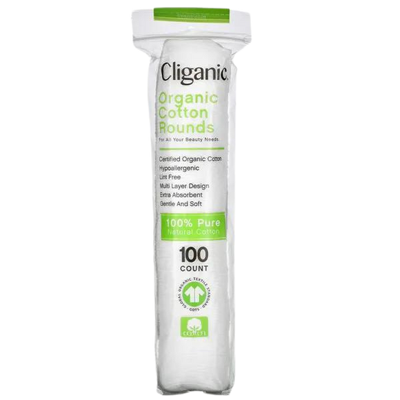 Organic Cotton Rounds - 100 CT