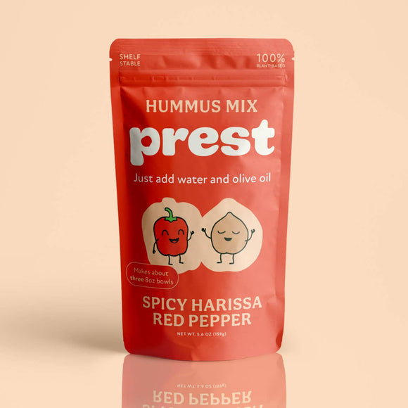 Prest - Spicy Harissa Red Pepper Shelf-Stable Hummus Mix