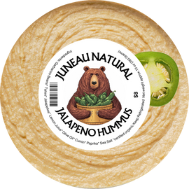 Juneau Natural Jalapeño Hummus - 10 OZ