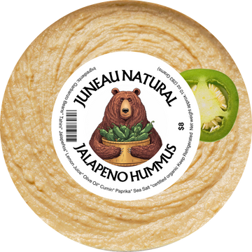 Juneau Natural Jalapeño Hummus - 10 OZ