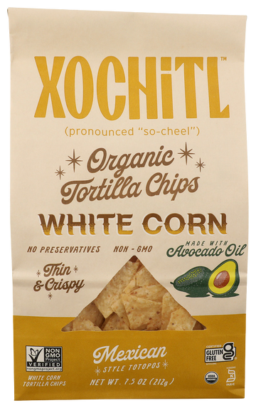 Xochitl White Corn Tortilla Chips - 7.5 OZ