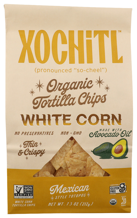 Xochitl White Corn Tortilla Chips - 7.5 OZ