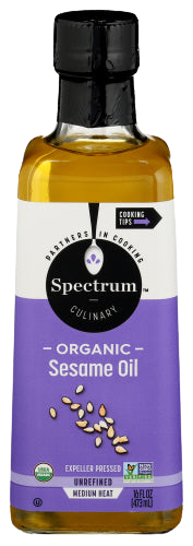 Organic Unrefined Sesame Oil - 16 FO