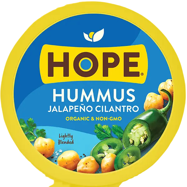 Organic Jalapeno Cilantro Hummus - 8 OZ