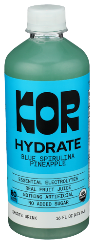 Kor Blue Spirulina Pineapple Hydrate - 16 FO