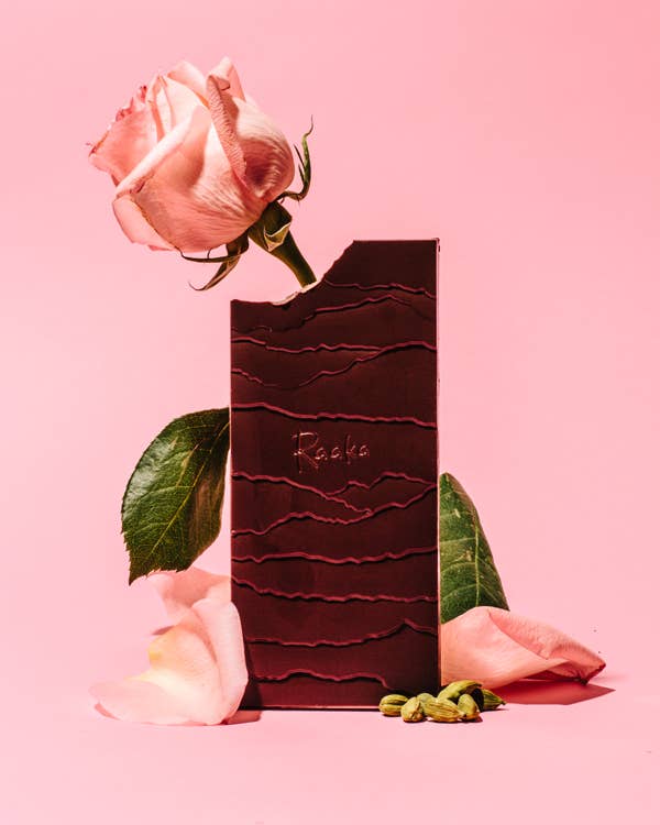 70% Rose Cardamom Bar - Spring Limited Batch