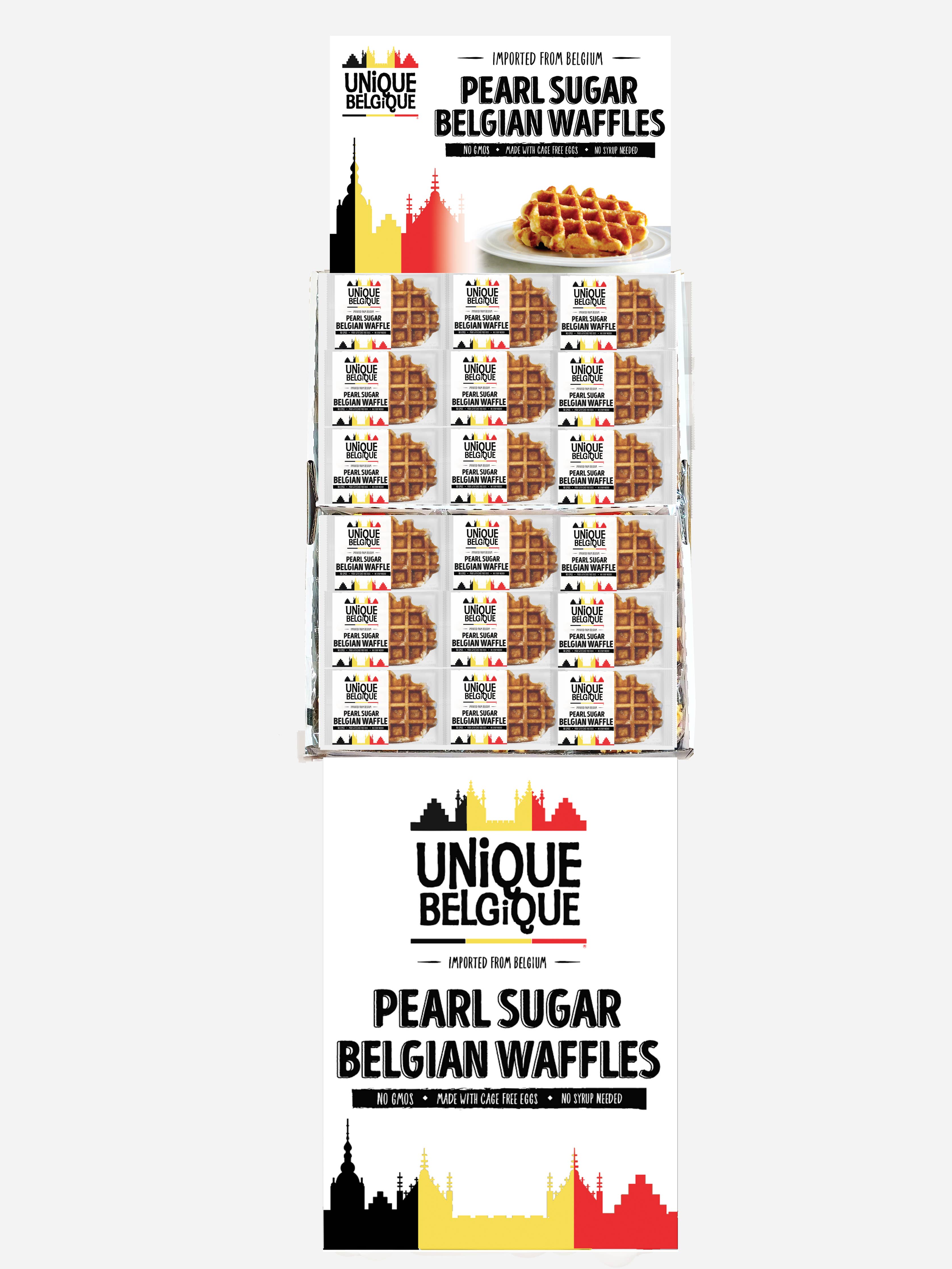 Unique Belgique - 100 gram Liege Pearl Sugar Waffle Shipper