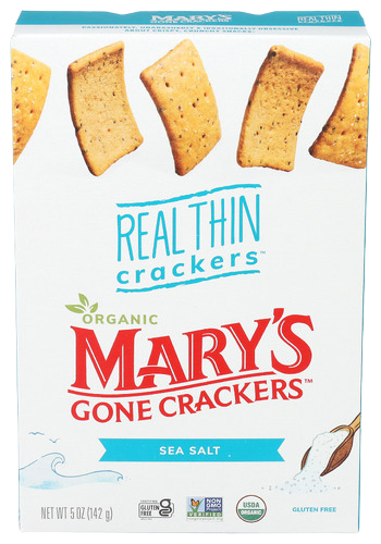 Organic Thin Sea Salt Crackers - 5 OZ