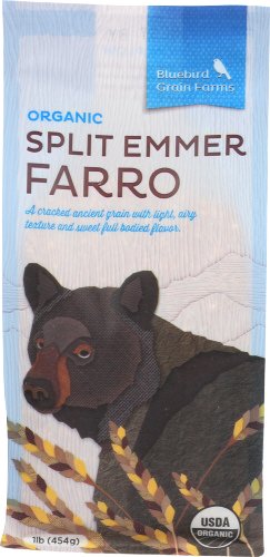 Organic Split Emmer Farro - 1 LB