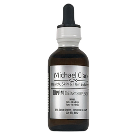 Michael Clark Colloidal Silver - 2 FL OZ Dropper Bottle