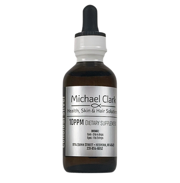 Michael Clark Colloidal Silver - 2 FL OZ Dropper Bottle