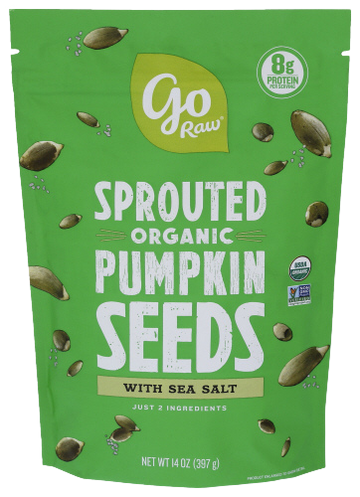 Organic Sprouted Pumpkin Seeds - 14 OZ
