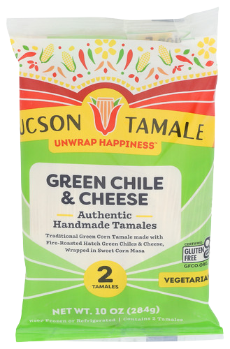 Green Chile & Cheese Frozen Tamales -10 OZ