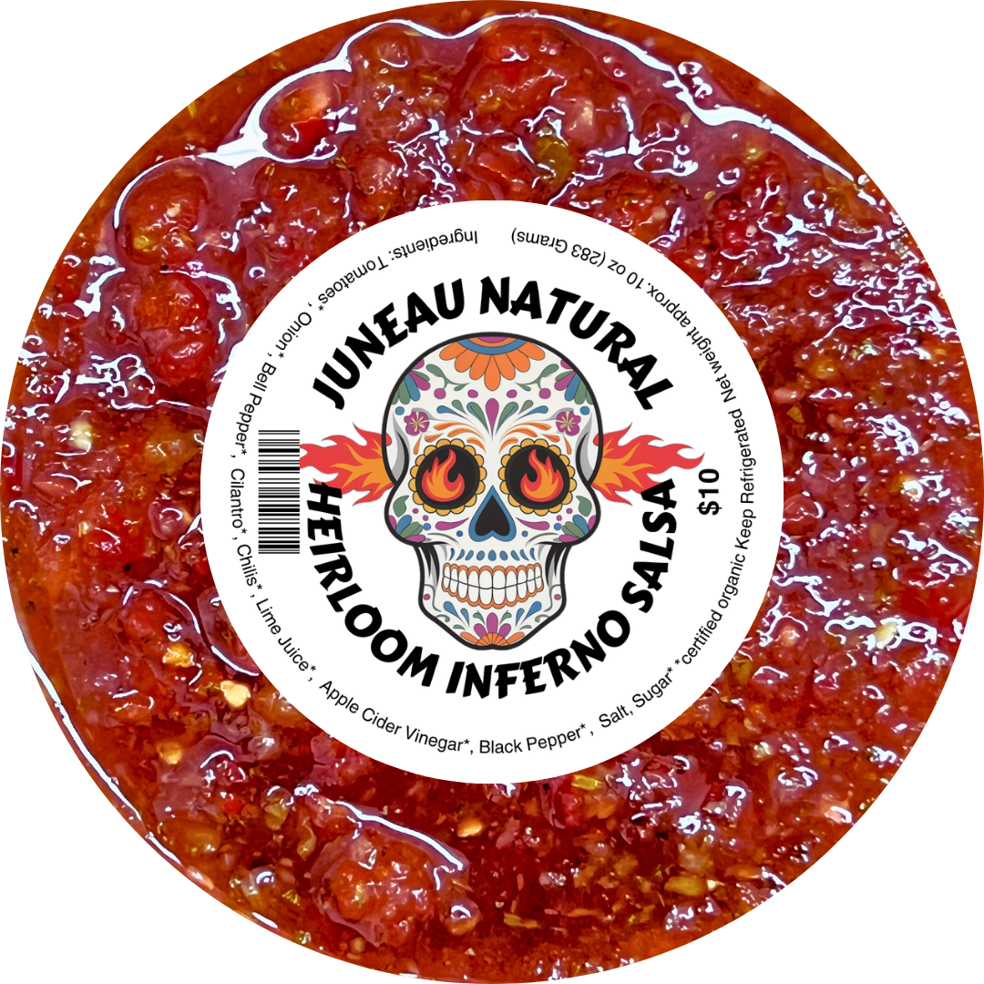 Heirloom Inferno Organic Fresh Salsa