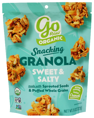 Go Raw Sweet & Salty Snacking Granola - 8 OZ