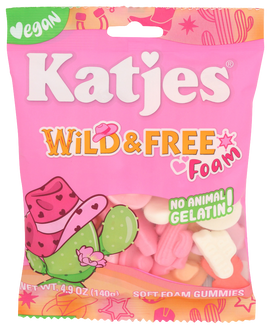 Katjes Wild & Free Foam Gummies - 4.9 OZ
