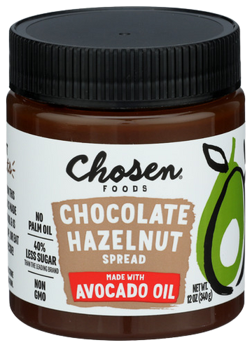 Chosen Foods Chocolate Hazelnut Spread - 12 OZ