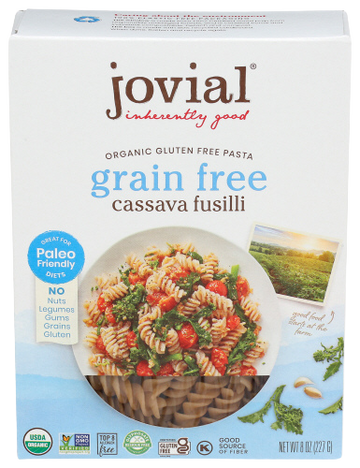 Organic Cassava Fusilli Pasta - 8 OZ