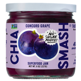Chia Smash Concord Grape Superfood Jam - 8 OZ