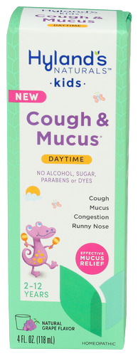 Hyland's Kid Daytime Cough & Mucus Syrup - 4 OZ