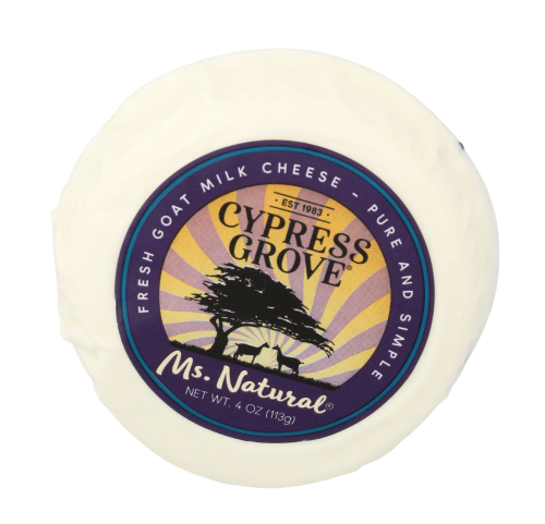 Natural Chevre Cheese Disk - 4 OZ