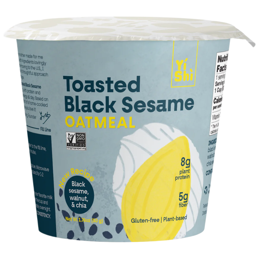 Toasted Black Sesame Oatmeal - 1.76 OZ