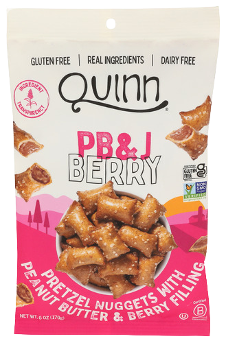 PB&J Berry Filled Pretzel Nuggets - 6 OZ
