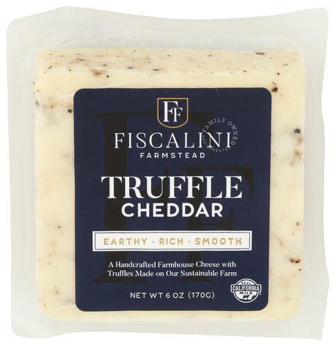 Fiscalini Truffle Cheddar Cheese - 6 OZ