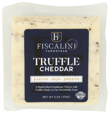 Fiscalini Truffle Cheddar Cheese - 6 OZ