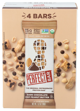 Dark Chocolate Chip Peanut Butter Bars - 4 PK