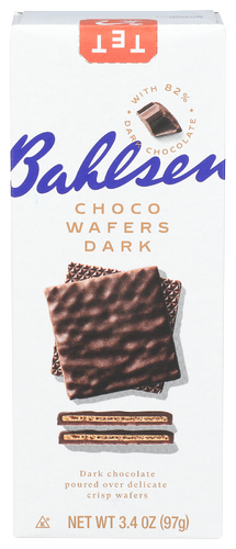 Bahlsen Dark Chocolate Wafers - 3.4 OZ