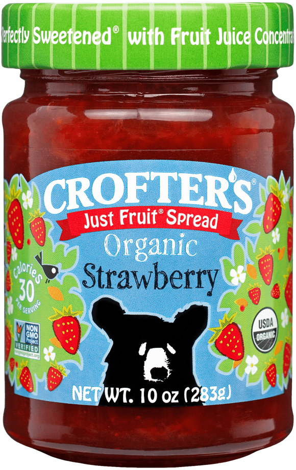 Crofters Strawberry Fruit Spread - 10 OZ