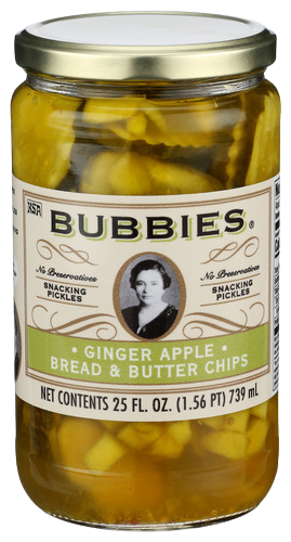 Ginger Apple Bread & Butter Pickle Chips - 25 FO