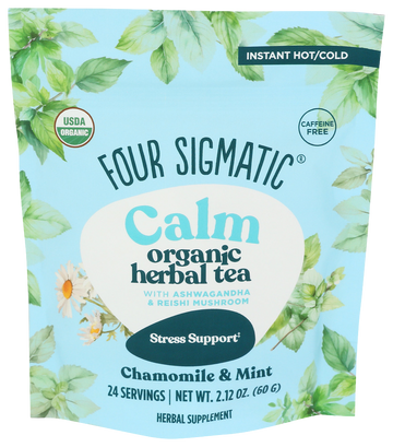 Four Sigmatic Calm Organic Chamomile & Mint Herbal Tea - 2.12 OZ