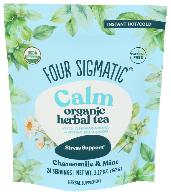 Four Sigmatic Calm Organic Chamomile & Mint Herbal Tea - 2.12 OZ