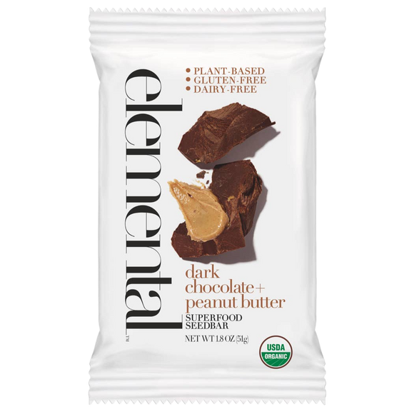 Dark Chocolate + Peanut Butter Superfood Bar - 1.8 OZ