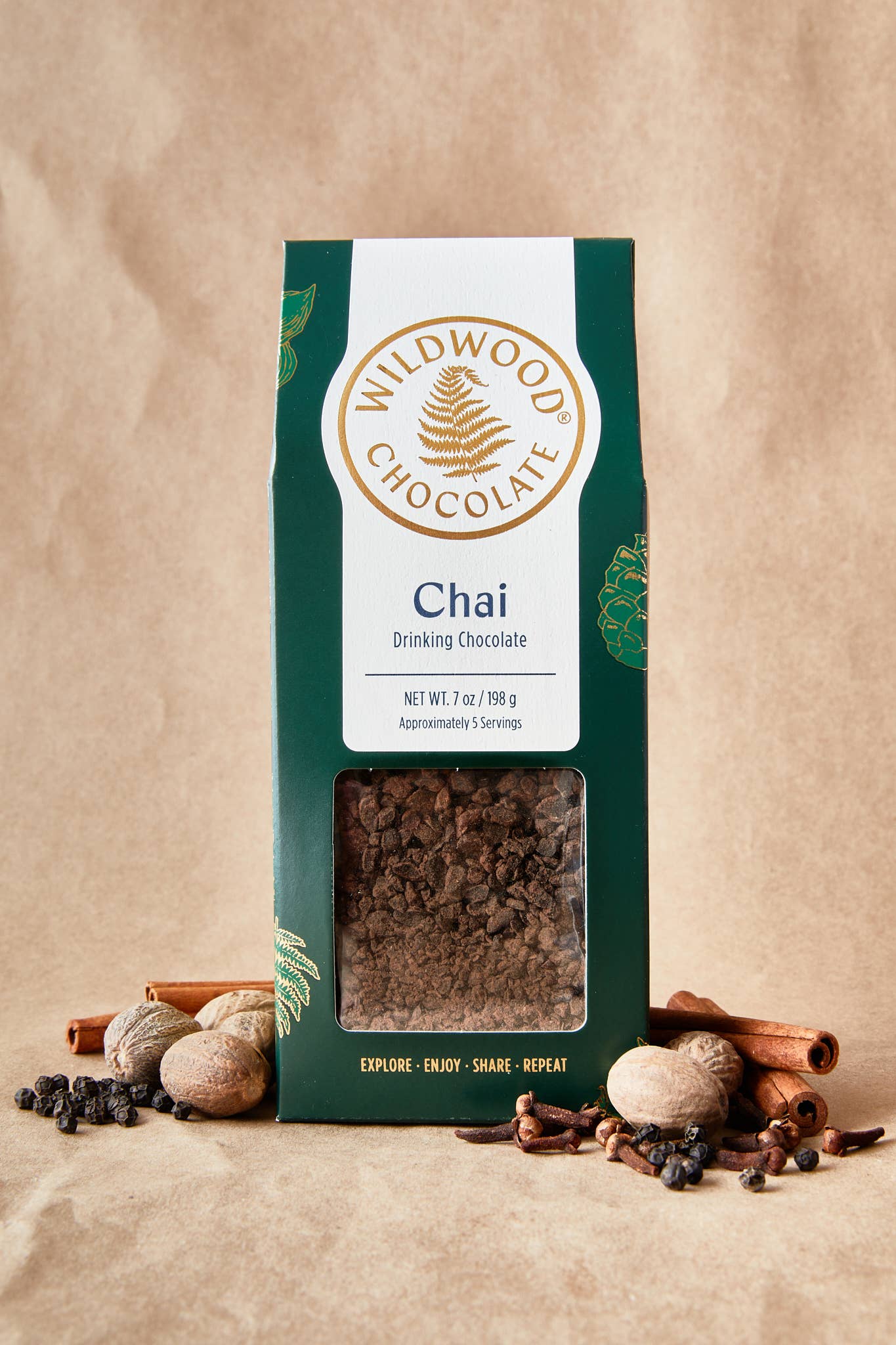 Wildwood Chai Drinking Chocolate - 7 OZ