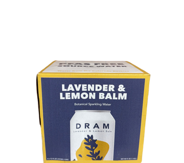 Lavendar & Lemon Balm Sparkling Water - 4 PK