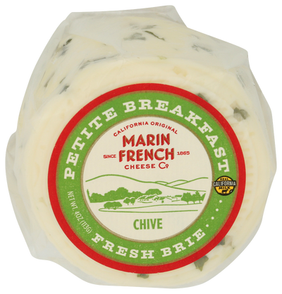 Marin French Chive Petit Breakfast Cheese - 4 OZ